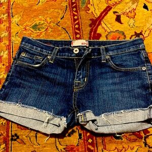 Blue jeans shorts